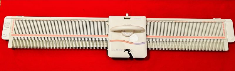 Strickmaschine Silverreed LK150 Bild Details Strickmaschine Silverreed LK150