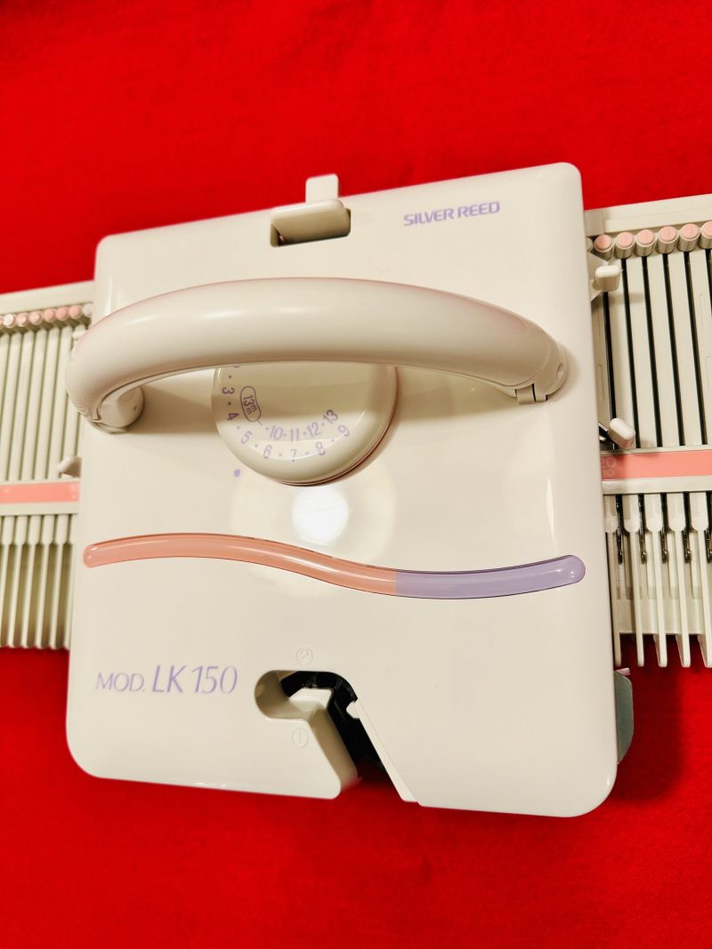 Strickmaschine Silverreed LK150 Schlitten Strickmaschine Silverreed LK150 Schlitten