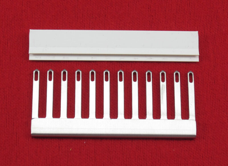 Deckerkamm 6,5 mm – 12 Maschen mit Kappe – Zusatzansicht