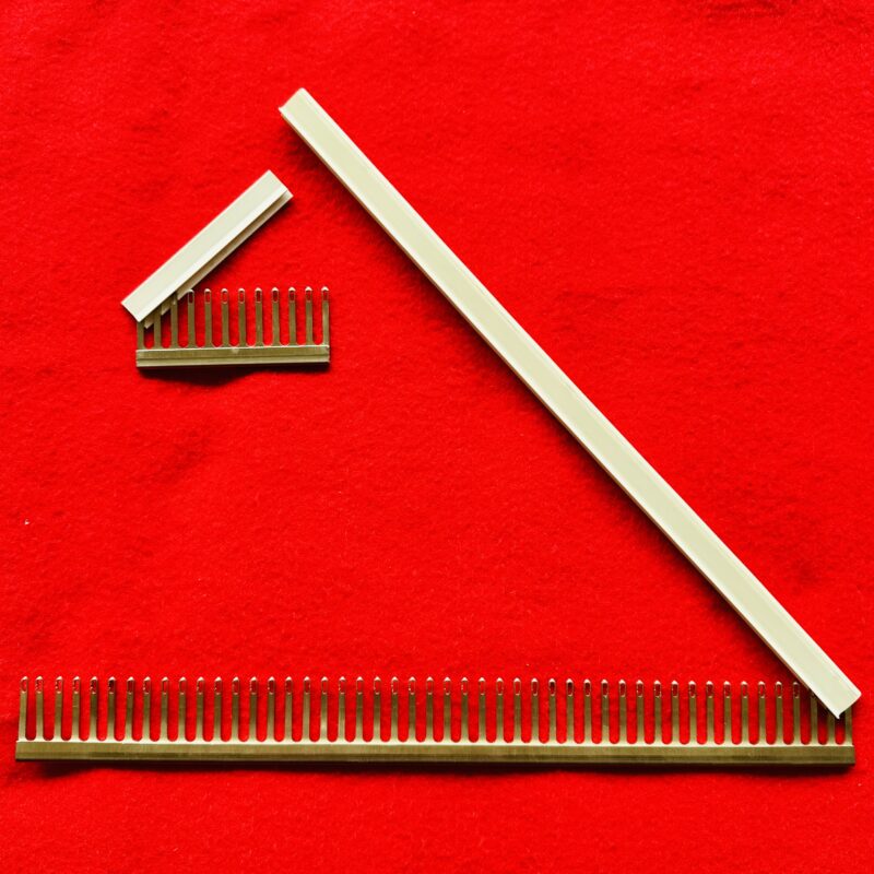 deckerkamm-set-70-12-48-original Deckerkamm-Set 7,0 mm – 12 + 48 Maschen mit Kappen