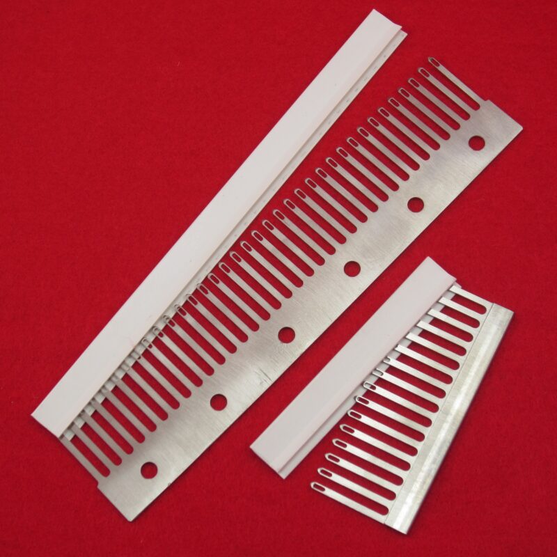 Deckerkamm-Set 5,0 mm – 16 + 36 Maschen mit Kappen