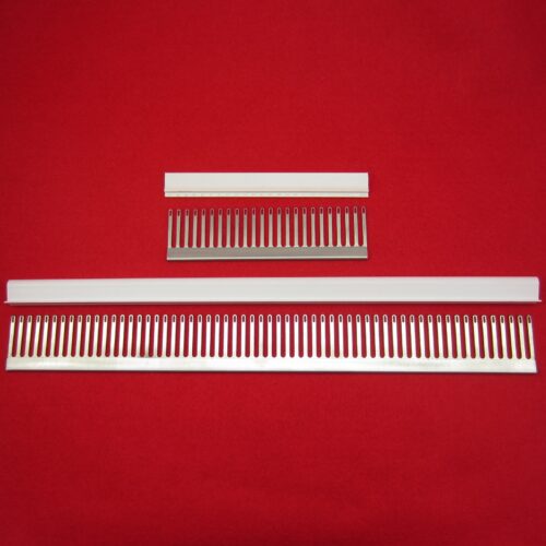 Deckerkamm-Set 5,0 mm – 24 + 60 Maschen mit Kappen