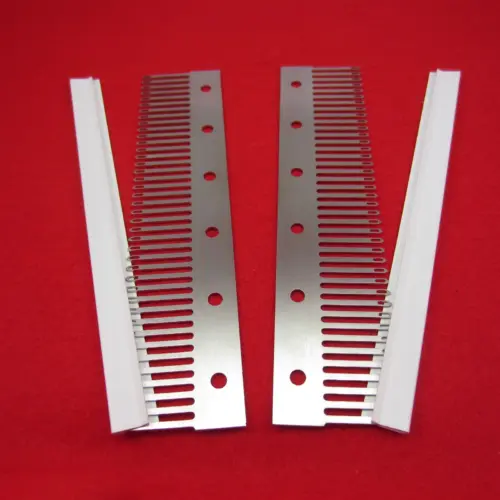Deckerkamm-Set 4,5 mm – 40 + 40 Maschen mit Kappen