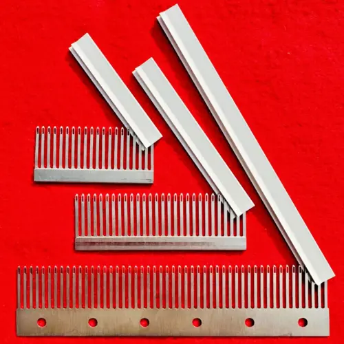 Deckerkamm-Set 3,6 mm – 20 + 28 + 50 Maschen mit Kappen