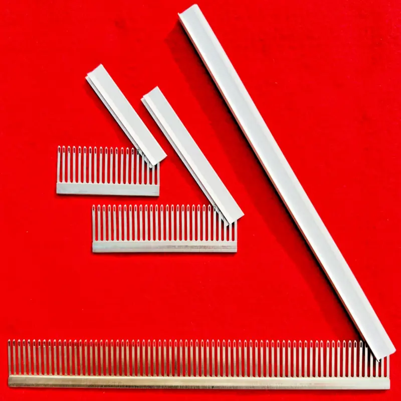 Deckerkamm-Set 3,6 mm – 20 + 28 + 72 Maschen mit Kappen