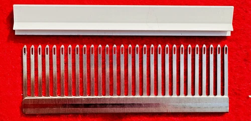 Deckerkamm 3,6 mm – 28 Maschen mit Kappe