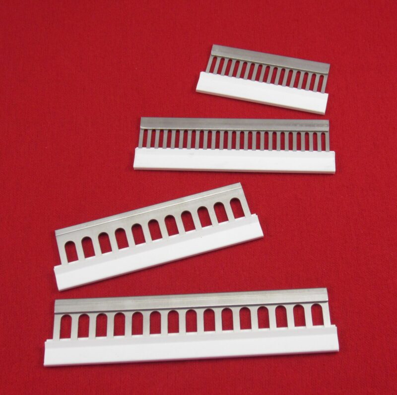Sockenset-Paket 4,5 + 9,0 mm – 4 Deckerkämme mit Kappen